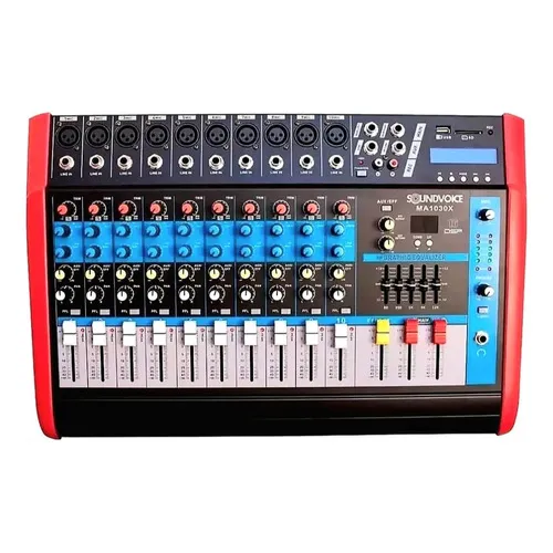 Mesa Amplificada Soundvoice 10 Canais Ef/eq Ma1030x Foto 1