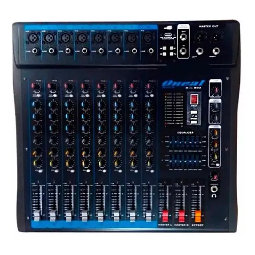 Mesa Anal贸gica Omx-802 8 Canais Oneal Omx 802 Foto 1