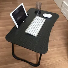 Mesa Apoio Notebook Colo Sofá Bandeja Dobrável Multiuso Foto mini  2
