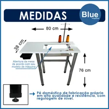 Mesa Bancada Para Máquina Costura Singer Hd6605 Hd6705 Hd6805 Foto mini 2