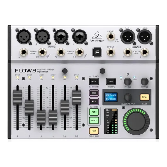 Mesa Behringer Flow 8 Digital 8 Entradas C Bluetooth Foto 1
