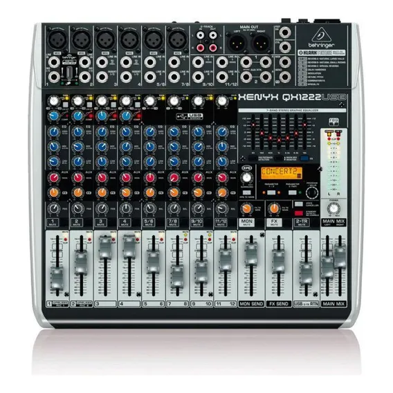 Mesa Behringer Xenyx Qx1222usb 12 Canais Foto 1
