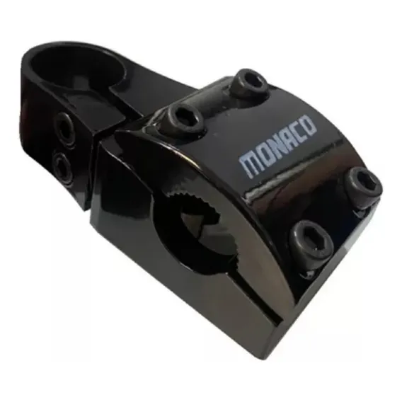 Mesa Bmx Suporte De Guidão Cross Monaco Preto Over Aheadset Foto 1