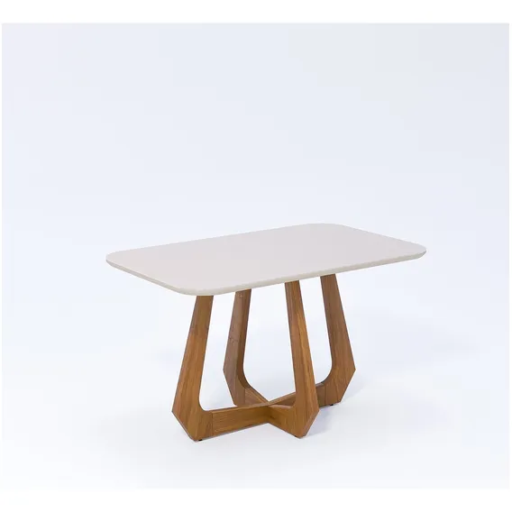 Mesa Bromélia 78cm X 80cm X 130cm Tampo Em Mdf Dhwt Foto 1