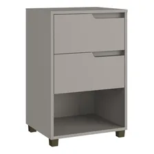 Mesa Cabeceira Em Mdf Com 2 Gavetas E 1 Nicho Da Vinci Hd Foto mini  2