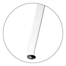 Mesa Canto Lateral Alta Decorativa Redonda Sala Ornes Cor Branco/branco Foto mini 4