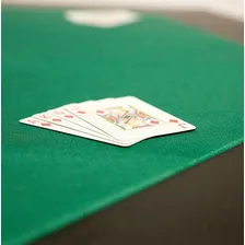 Mesa Carteado Poker Sextavada C/ 6 Gavetas Em Mdf Revestida Foto mini 4