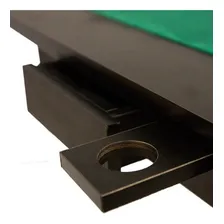 Mesa Carteado Poker Sextavada C/ 6 Gavetas Em Mdf Revestida Foto mini 2
