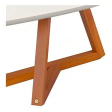 Mesa Centro Classic Em Madeira Para Sala Cor Foto mini 4