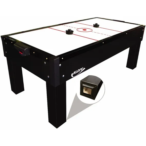Mesa De Aero Hockey Preto - Klopf - C贸d. 1048 110V/220V Foto 1