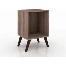 Mesa De Cabeceira Retrô Com Nicho Rt 3013 Movelbento Wt Foto  mini 1