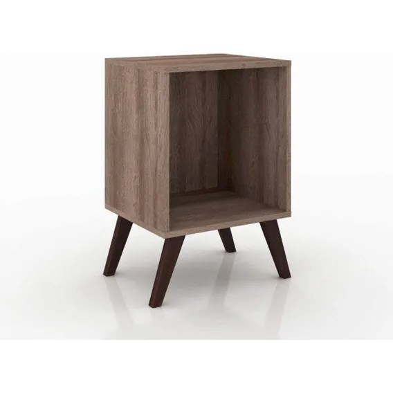 Mesa De Cabeceira Retrô Com Nicho Rt 3013 Movelbento Wt Foto 1