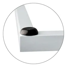 Mesa De Canto Cabeceira Alta Quadrada Sala Quarto Wire Cor Branco jade Foto mini 4