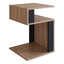 Mesa De Canto Lateral Para Apoio Com Nichos Wt Foto mini 2