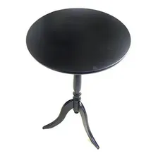 Mesa De Canto Redonda Mdf Decoração 30x53cm Foto  mini 1