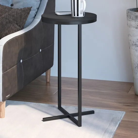 Mesa De Centro Volpi Alta Preto - Artesano Foto 1