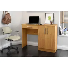 Mesa De Computador Escrivaninha Space C/ Armário Patrimar Cor Cinamomo Foto mini 4