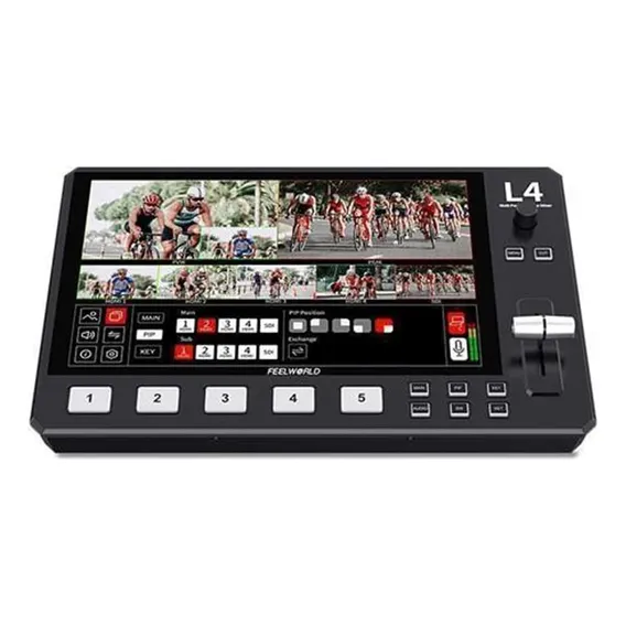 Mesa De Corte Switcher De Video Feelworld L4 Foto 1