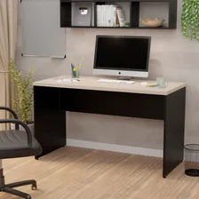 Mesa De Escritório 1.20x60 Tampo 30mm Netmobil Cor Carvalho Foto mini  2