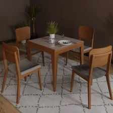 Mesa De Jantar ExtensĂvel Tampo Com Vidro E PĂ©s Em Bd Foto mini 3