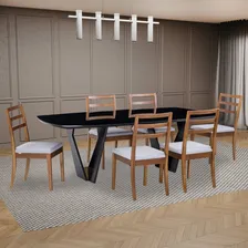 Mesa De Jantar Lavanda 170x110cm Herval Foto mini 2