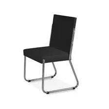 Mesa De Jantar Ol铆via 6 Cadeiras Siena M贸veis Preto Hdwt Foto mini 3