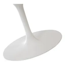 Mesa De Jantar Saarinen Oval 120x80cm Mármore Branco Extra Tampa Mármore Espirito Santo Foto mini 3
