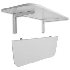 Mesa De Madeira Mdp Dobravel Para Área Externa Linda Cor Branco Foto mini 1
