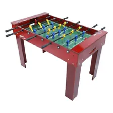 Mesa de Pebolim Klopf Especial 1070 com VarĂ”es Embutidos e Bonecos de Polipropileno com Bolas IncluĂdas Foto mini 1