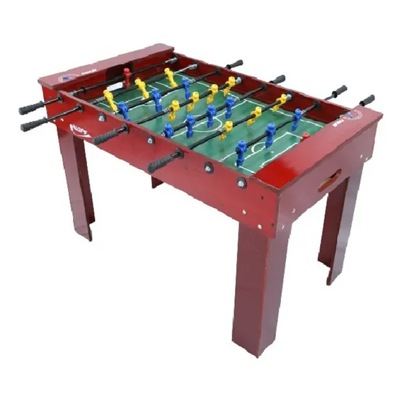 Mesa de Pebolim Klopf Especial 1070 com VarĂ”es Embutidos e Bonecos de Polipropileno com Bolas IncluĂdas Foto 1