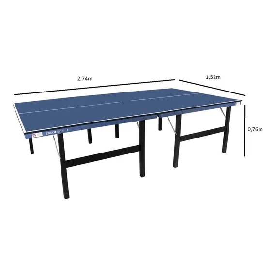 Mesa De Ping Pong Dobrável Mdf 18mm 013518 Procópio Foto 1