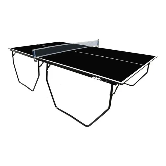 Mesa de ping pong Klopf 1087 fabricada em MDP cor preto Foto 1