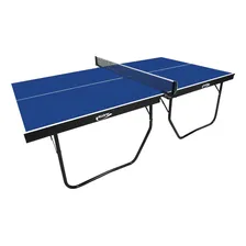 Mesa de ping pong Klopf 1090 Proton fabricada em MDF cor azul Foto mini  2
