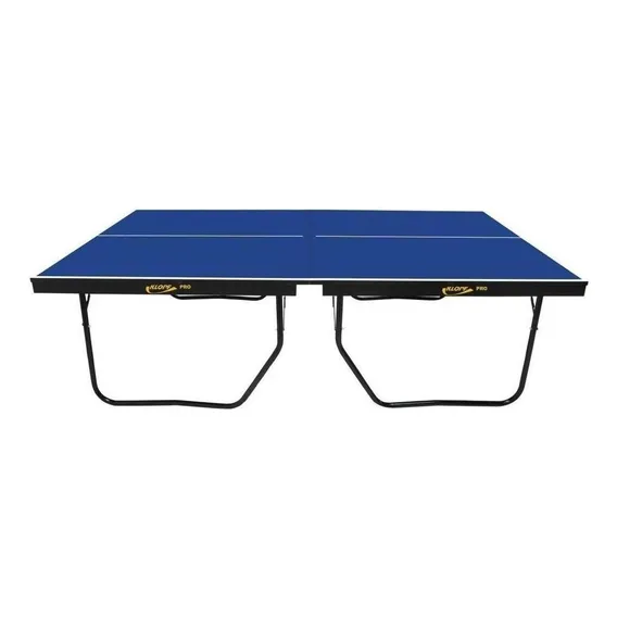 Mesa de ping pong Klopf 1090 Proton fabricada em MDF cor azul Foto 1