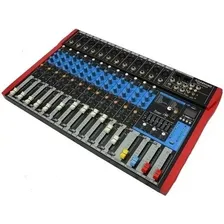 Mesa De Som 12 Canais Profissional Soundvoice Ms-122 Eux Foto mini 2