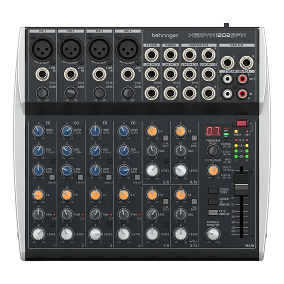 Mesa De Som 1202sfx Xenyx 12 Canais Behringer + Nf+garantia 127V Foto 1