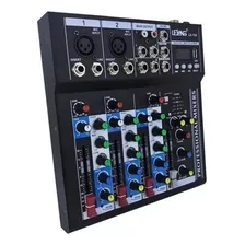 Mesa De Som 4 Canais Bluetooth Mixer Player Usb Le-708 Foto mini 2
