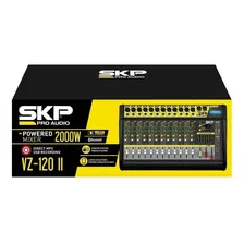 Mesa De Som Amplificada 12 Canais Vz 120-ll 12 Bluetooth 127V/220V Foto mini 4