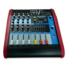 Mesa de Som Amplificada 400W 4 Canais MA 420X - SOUNDVOICE Foto mini  3