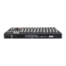 Mesa De Som Amw L12 V2 Canais Xlr Mp3 Reverb Efx Usb Bt 110V/220V Foto mini 4