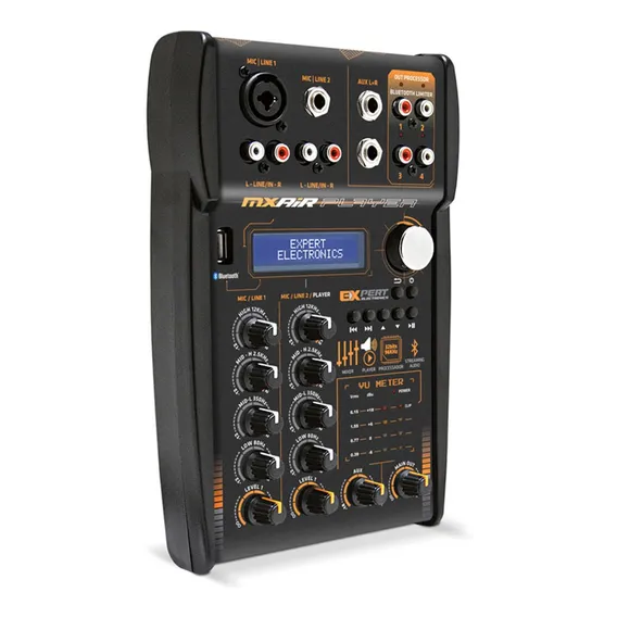 Mesa De Som Automotivo Expert Mx Air Player 4 Canais Bt 12V Foto 1