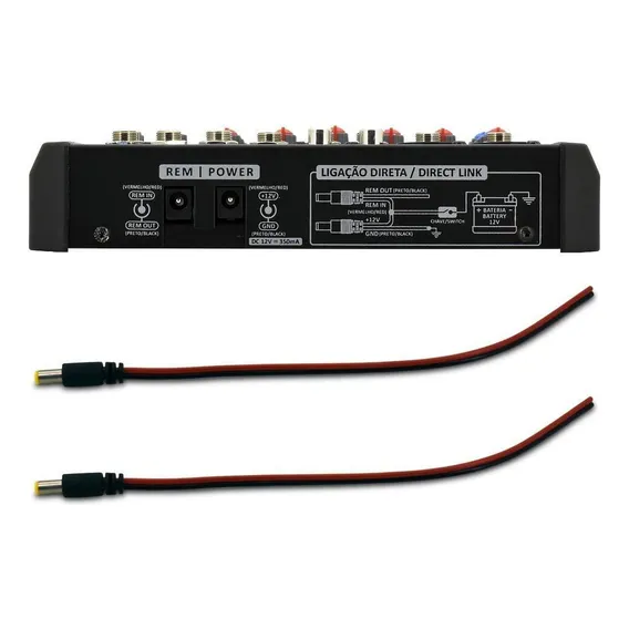 Mesa De Som Automotivo Stetsom Stm1206 6 Canais 4 Eq Band Foto 1
