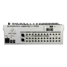 Mesa De Som Behringer Eurorack Ub2442fx-pro 110V/220V Foto mini  2