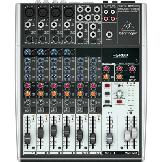Mesa De Som Behringer Xenyx 1204usb 8 Canais Foto 1