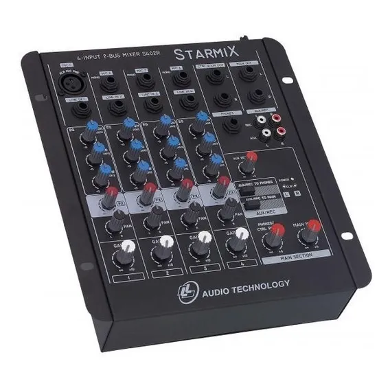 Mesa De Som Ll Audio Starmix S402r Com 4 Canais Bivolt Foto 1