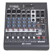 Mesa De Som Ll Audio Starmix Xms602r 6 Canais Usb Bluetooth 110V/220V Foto mini 1