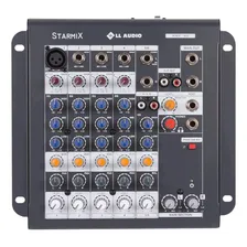 Mesa De Som Mixer Starmix 602 Com 6 Canais Ll Audio Foto  mini 1
