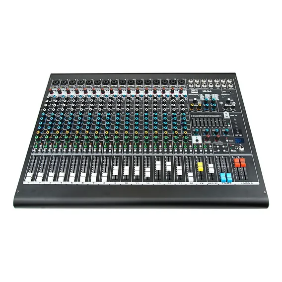 Mesa De Som Mxt 16 Canais 4 Aux Mx-16.4 Bluetooth 99 Efeitos Foto 1
