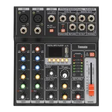 Mesa De Som Profissional Mixer Efeitos 5 Canais Usb Pendrive Foto mini 2