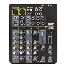 Mesa De Som Usb Profissional 6 Canais Skp Vz 6.2 Mixer 220v Foto  mini 1